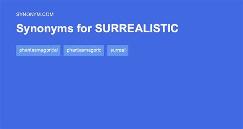 antonyms of surreal